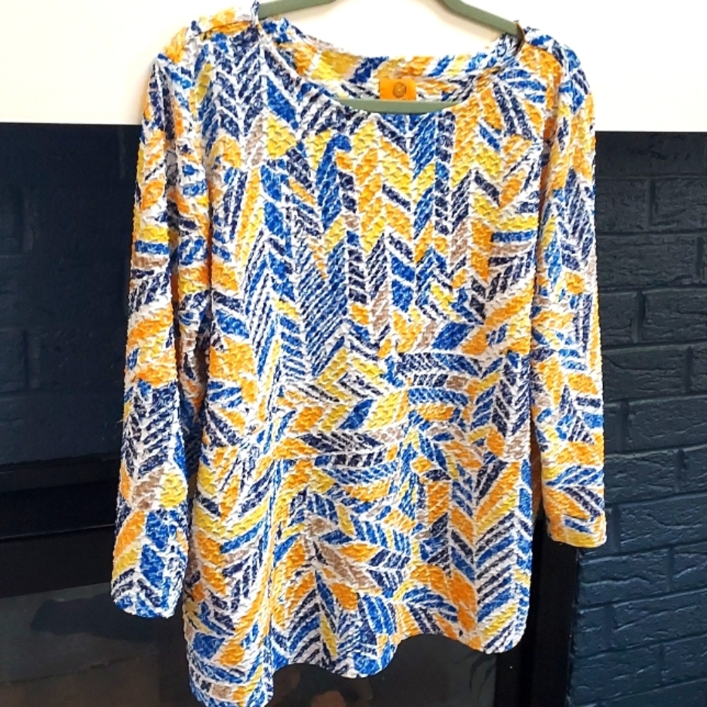 Ruby Rose,2x, royal blue/yellow,26"ptp.excellent condition